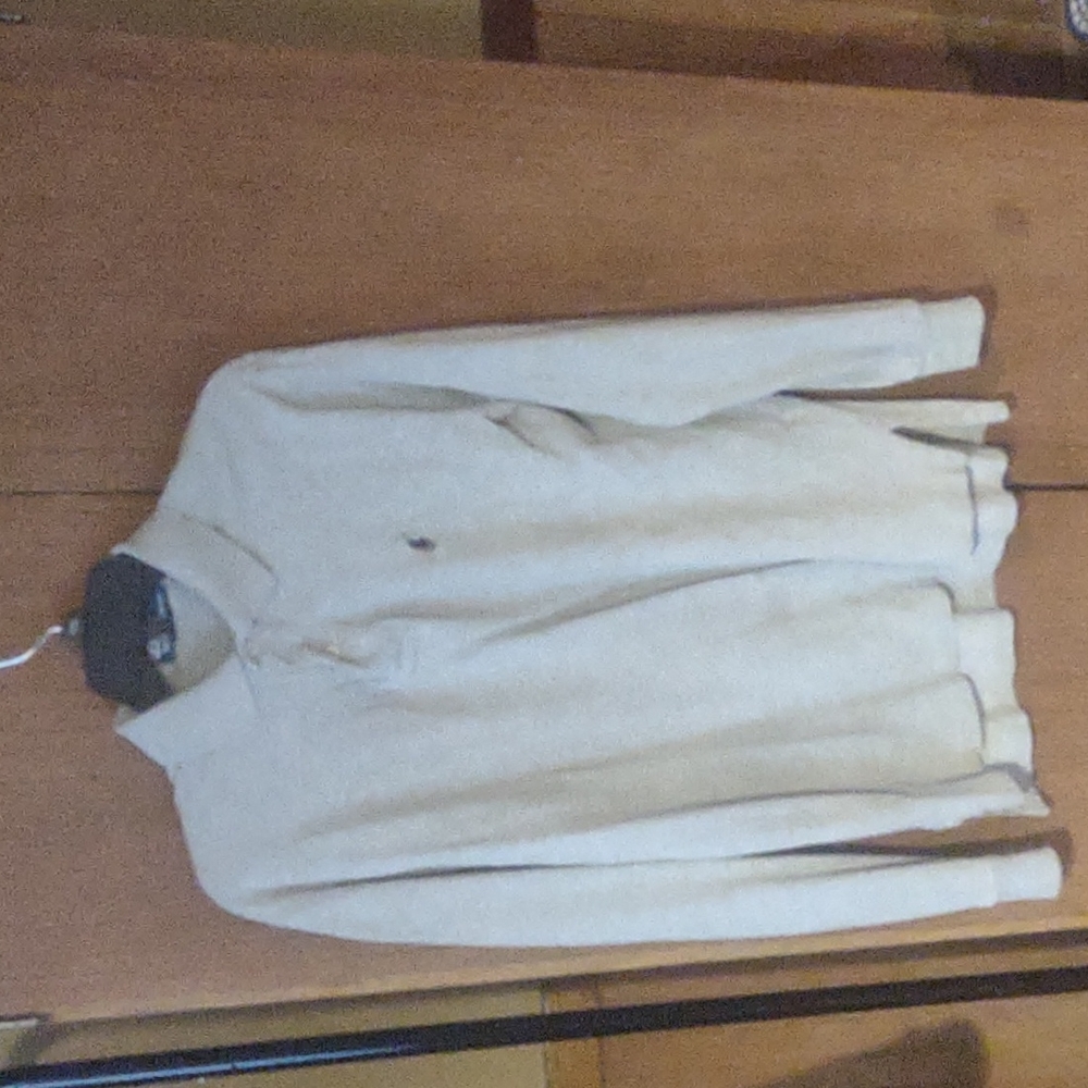 Mens Small Long Sleeve Ralph Lauren Polo Grey